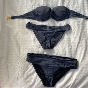 Victoria’s Secret bikini in gray